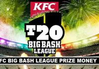 Big Bash League Prize Money