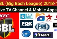 Big Bash Broadcasting TV Channels