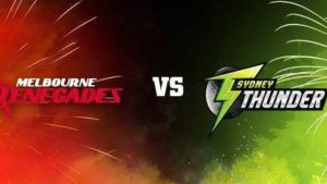Sydney Thunder vs Melbourne Renegades live streaming
